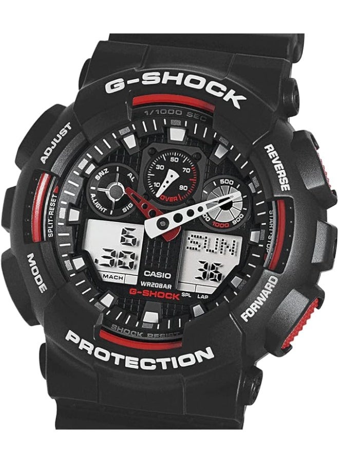 G-SHOCK Casual Men Watch GA-100-1A4DR - Image 3